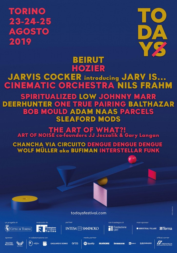 ToDays Festival 2019 - Torino 23.24.25 Agosto. Tutto il programma online!